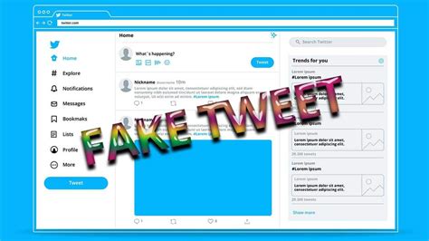 como crear un twitter falso